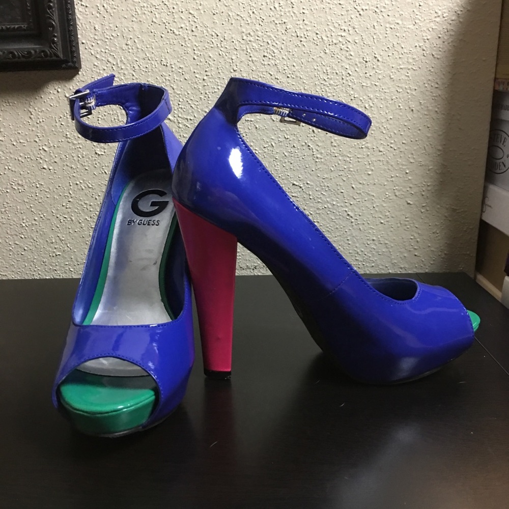 Guess Platform Shoes-NWOT